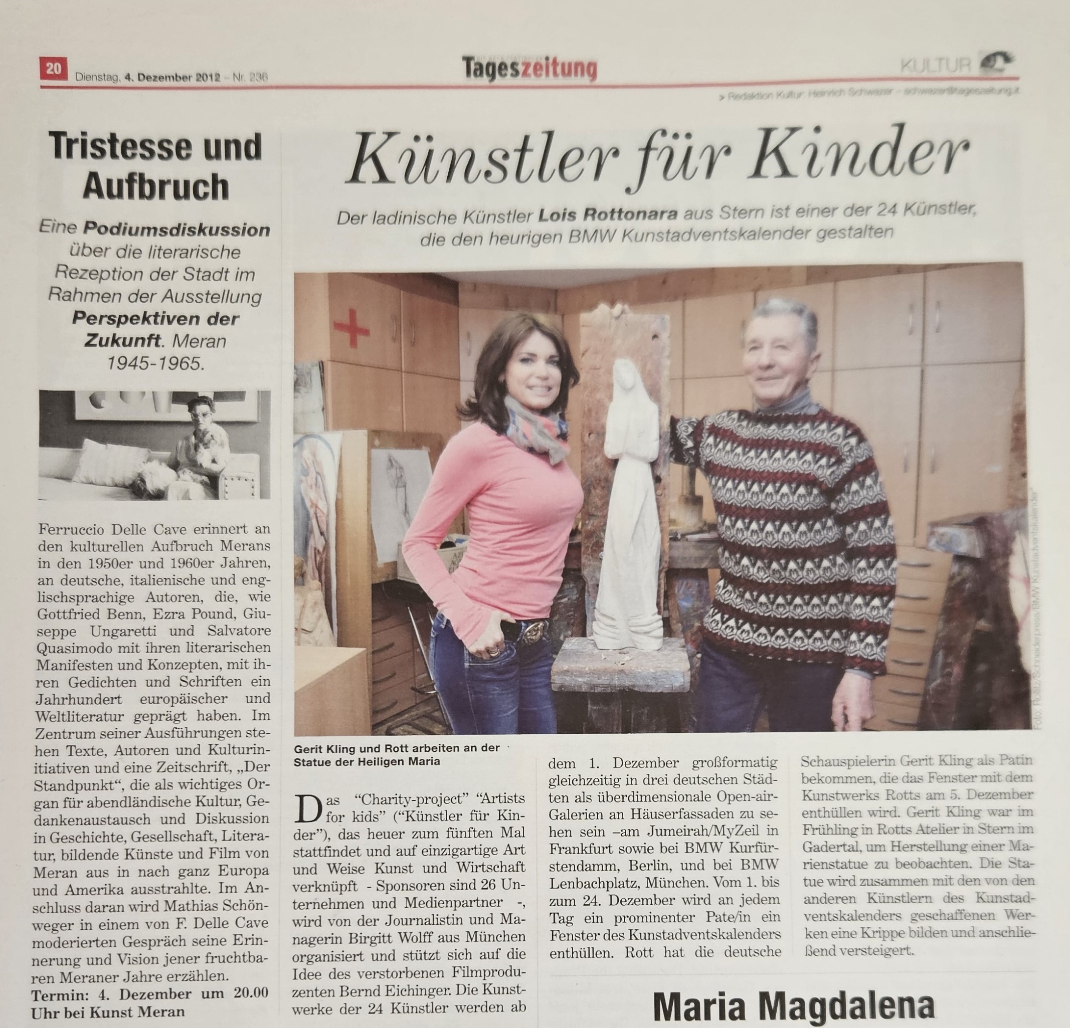 Kunstadventskal Tagesz